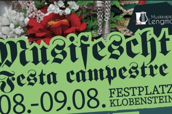 Nächste Veranstaltungen der Musikkapelle Lengmoos