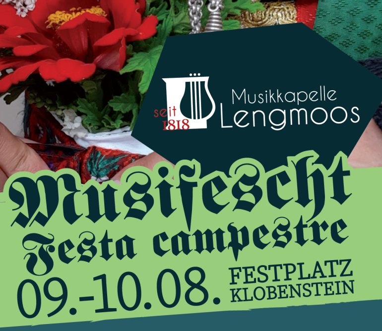Musifescht der Musikkapelle Lengmoos